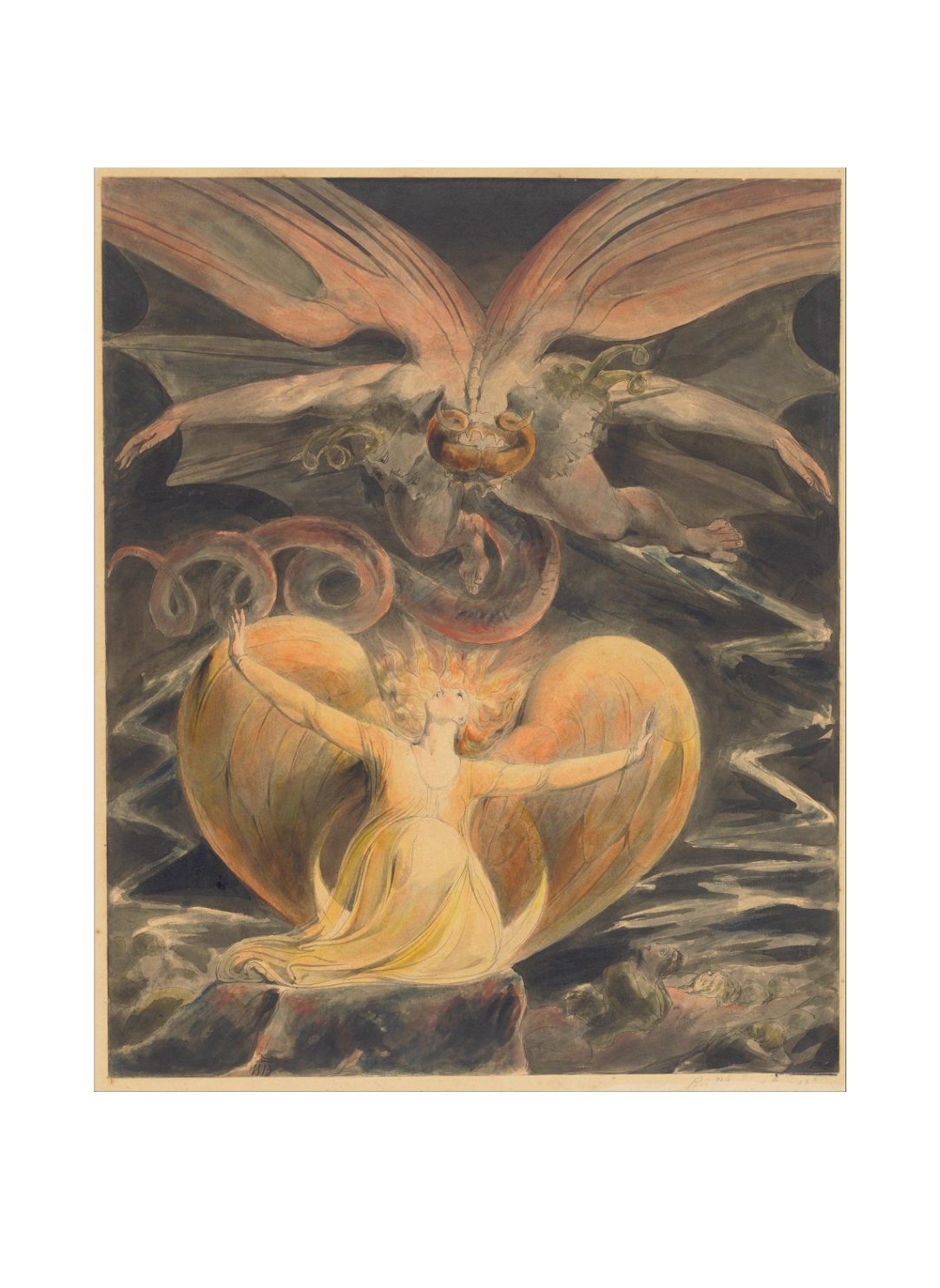 The Great Red Dragon and the Woman Clothed with the Sun