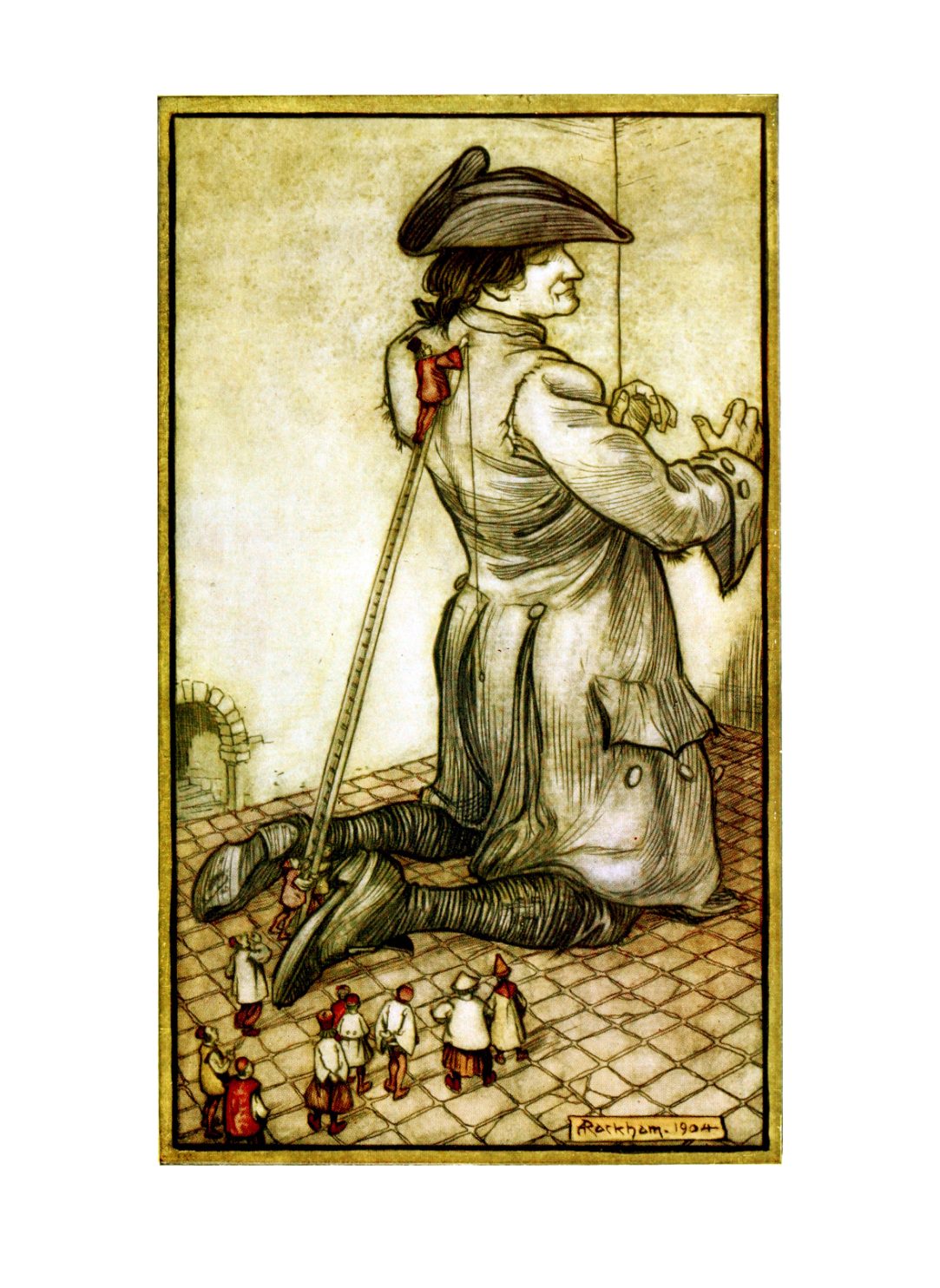 Gulliver among the Lilliputians