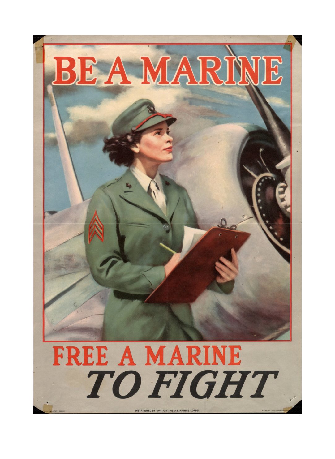 Be a Marine, Free a Marine to Fight