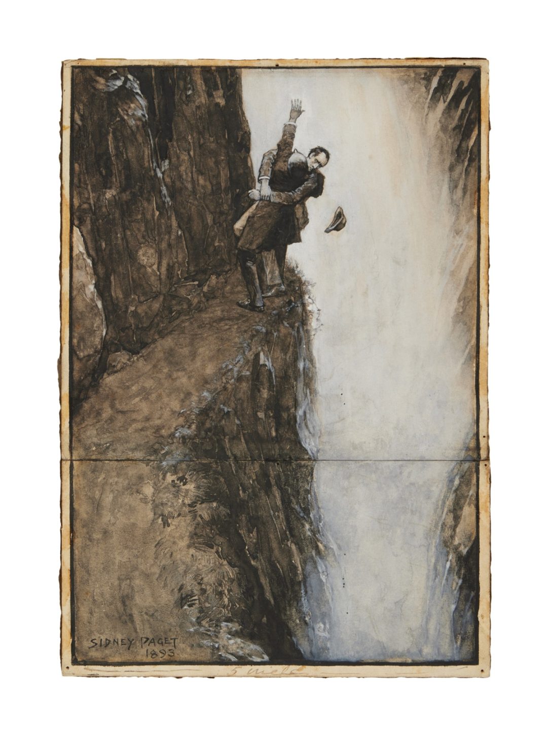 The Death of Sherlock Holmes at the Reichenbach Falls